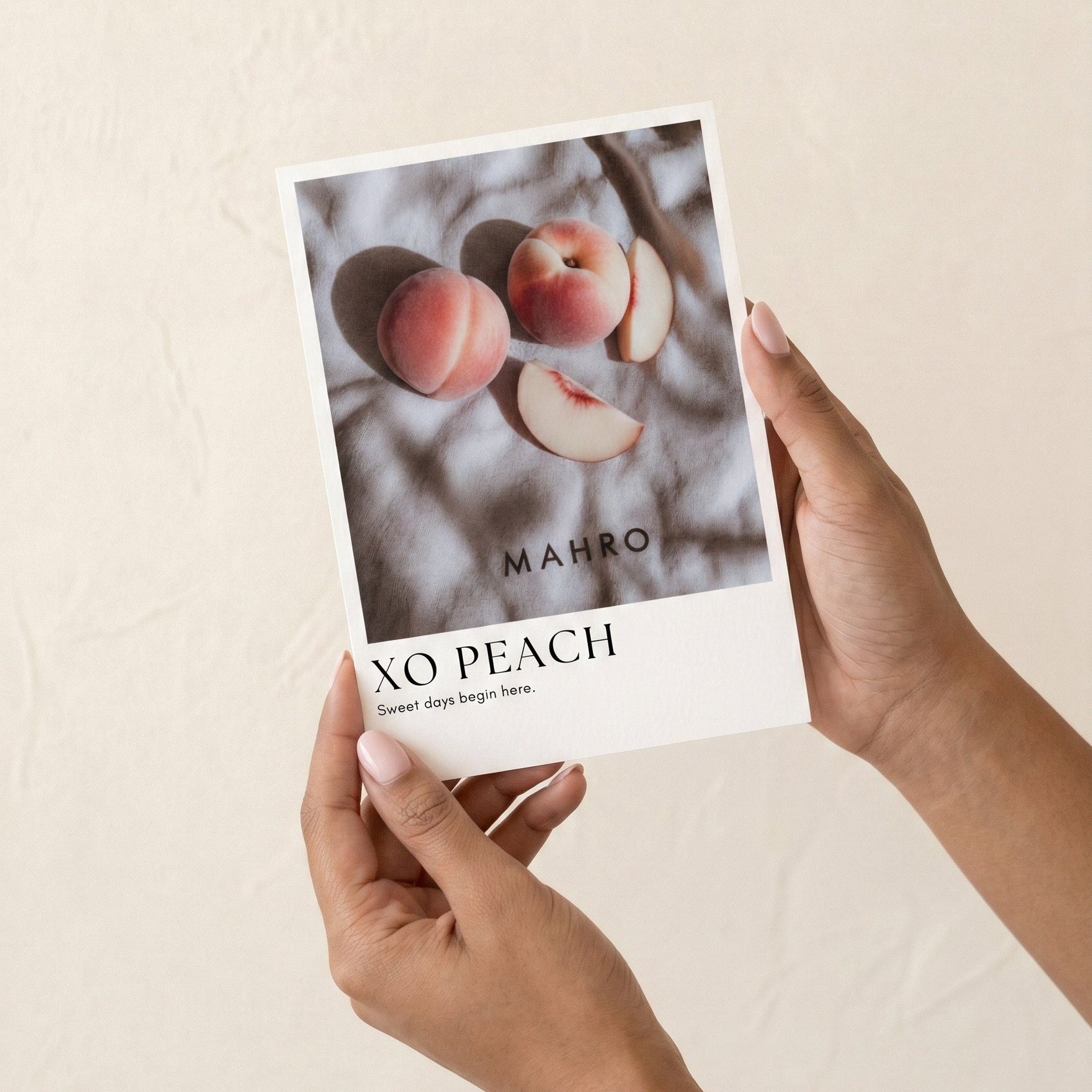 XO PEACH.