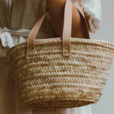 Handmade French Market Basket